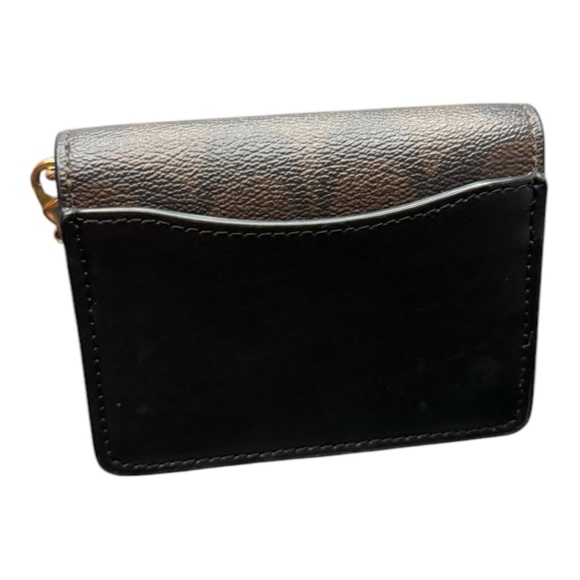 COACH Mini Wallet On A Chain In Signature Canvas - Picture 5 of 7